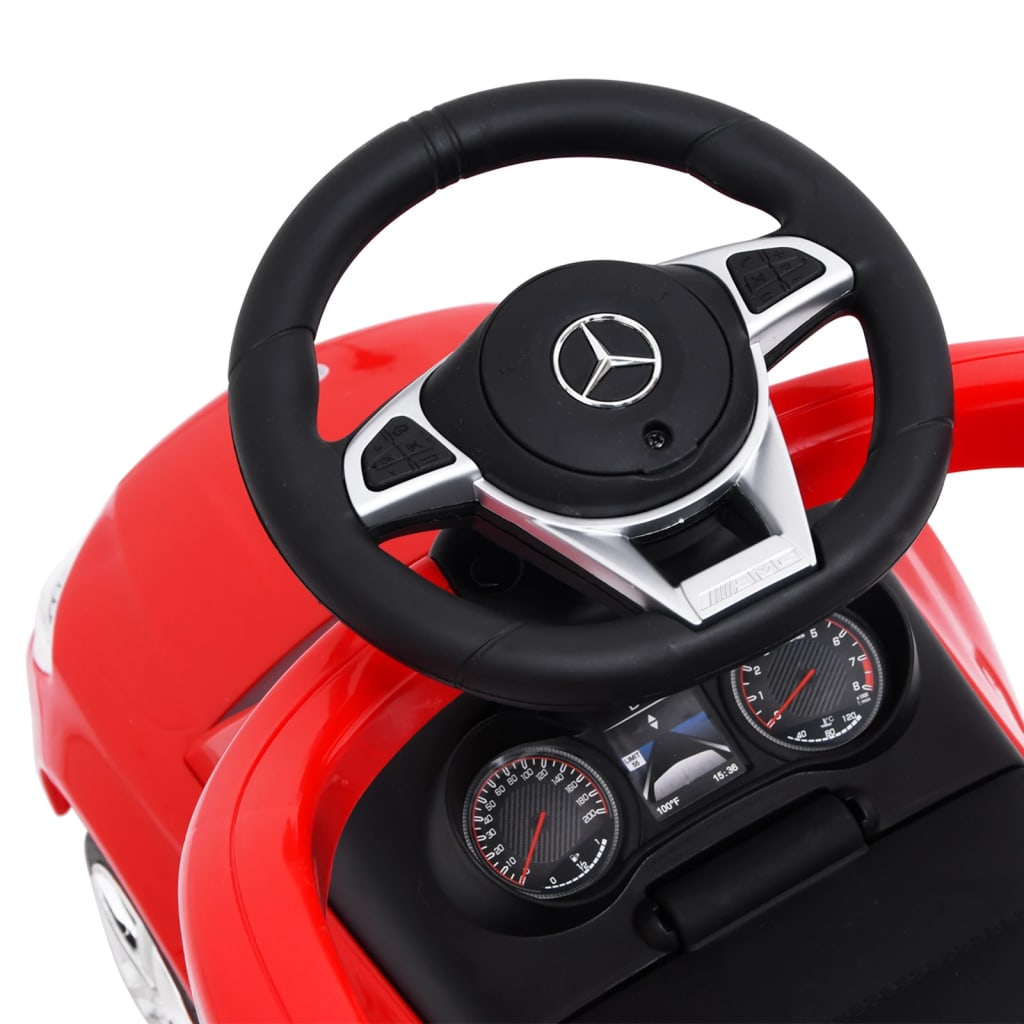 vidaXL laste mänguauto Mercedes Benz C63, punane