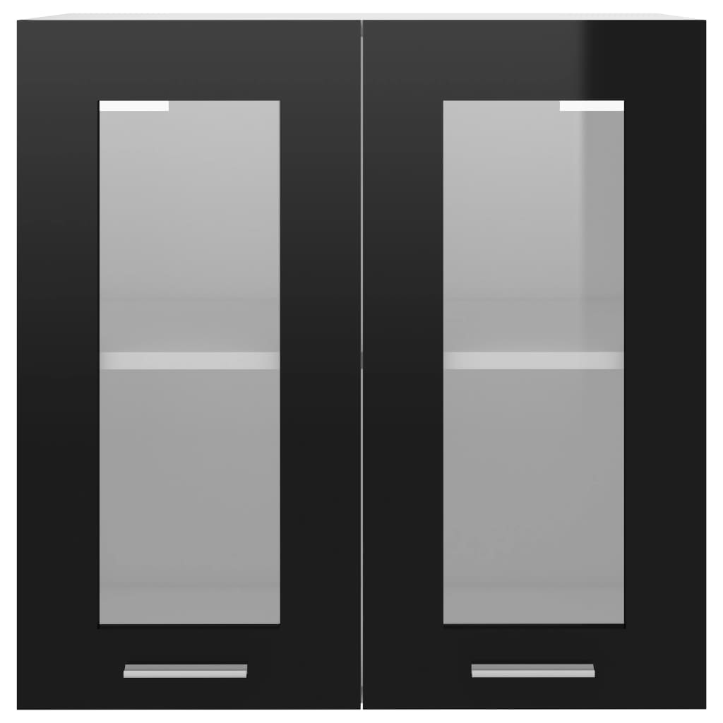 vidaXL köögikapp, must, 60 x 31 x 60, puitlaastplaat