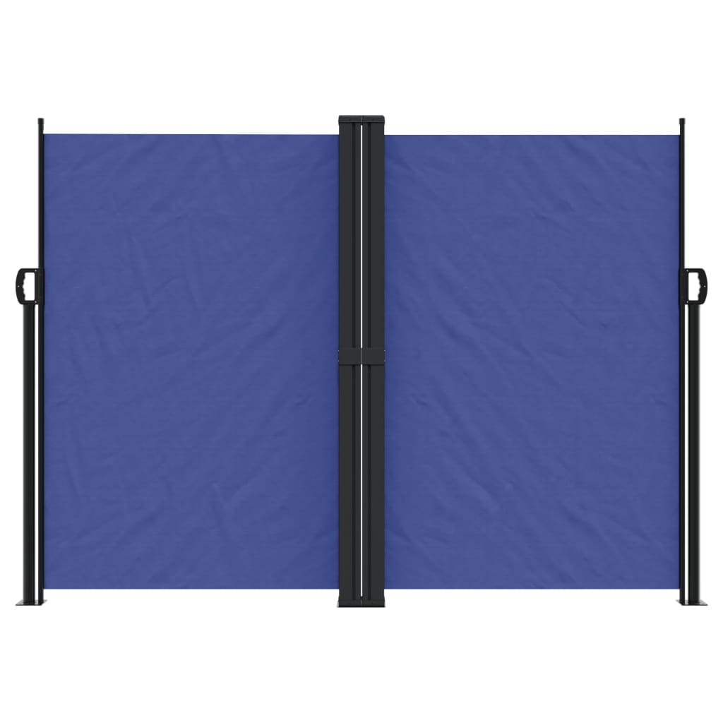vidaXL lahtitõmmatav külgsein, sinine, 180 x 1200 cm
