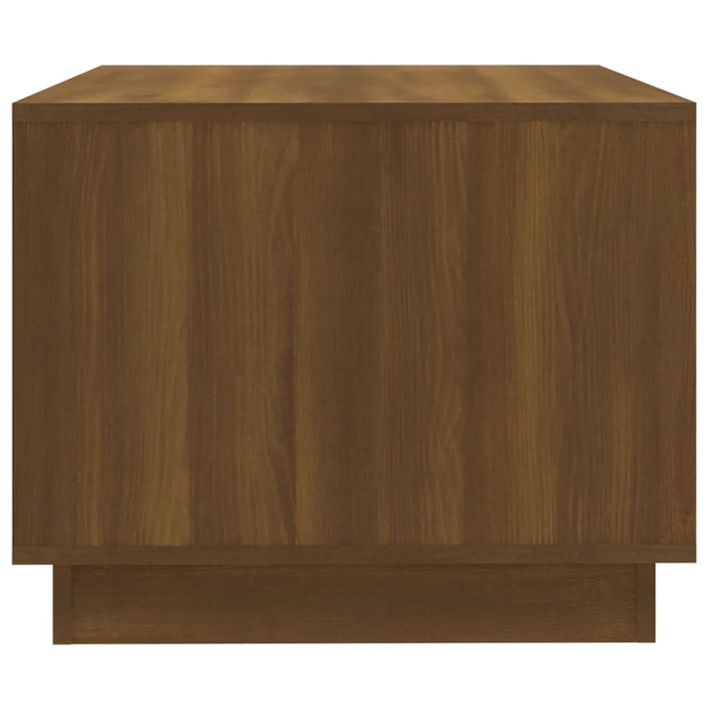 vidaXL kohvilaud, pruun tamm, 102,5 x 55 x 44 cm, puitlaastplaat