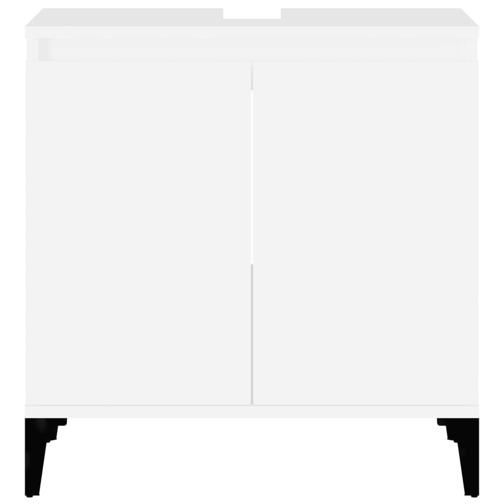 vidaXL valamukapp, valge, 58 x 33 x 60 cm, tehispuit