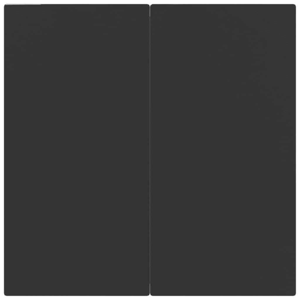 vidaXL 5-osaline aiamööbli komplekt, must, polürotang