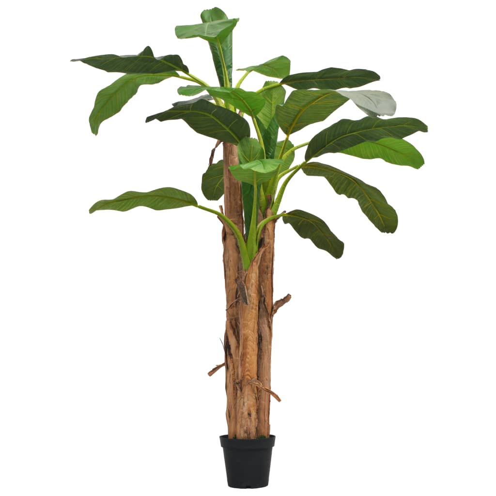 vidaXL kunsttaim banaanipuu potiga 250 cm, roheline