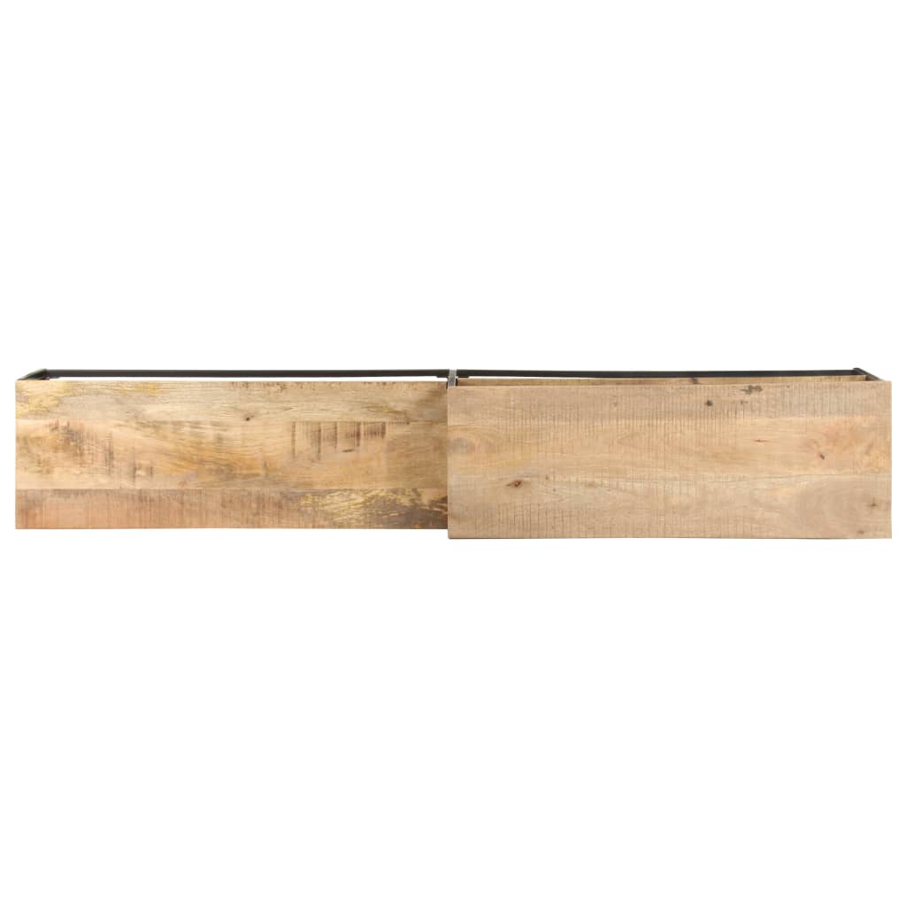 vidaXL telerikapp, 180 x 30 x 50 cm, mangopuit