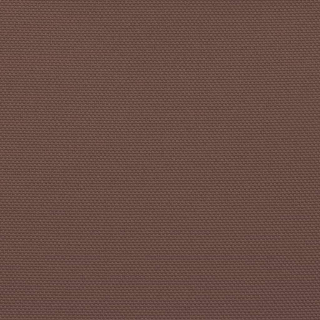 vidaXL rõdusirm, pruun, 75 x 1000 cm, 100% polüester oxford