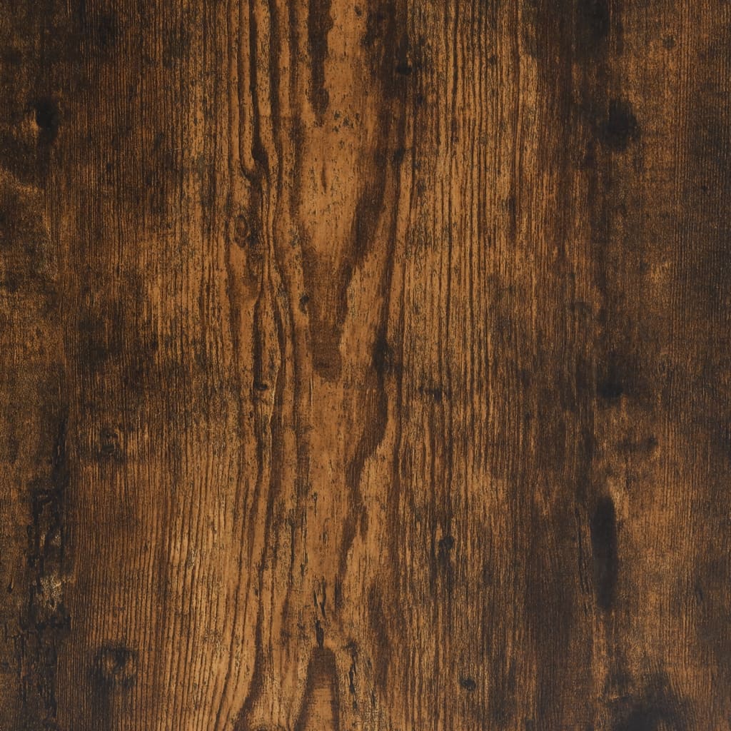 vidaXL seinale kinnitatav öökapp, suitsutatud tamm, 35x35x20 cm