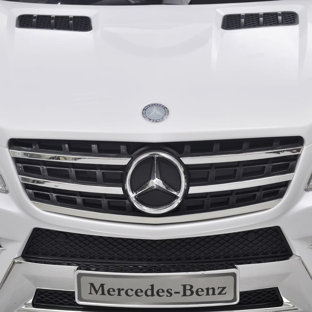 Lasteauto Mercedes Benz ML350 puldiga, valge