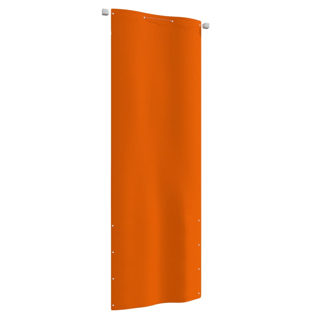 vidaXL rõdusirm, oranž, 80 x 240 cm, Oxfordi kangas