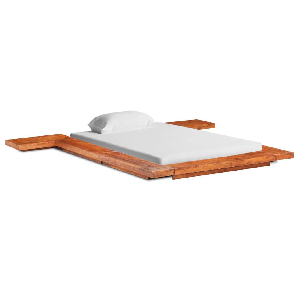 vidaXL Jaapani futon-voodiraam akaatsiapuidust 90 x 200 cm