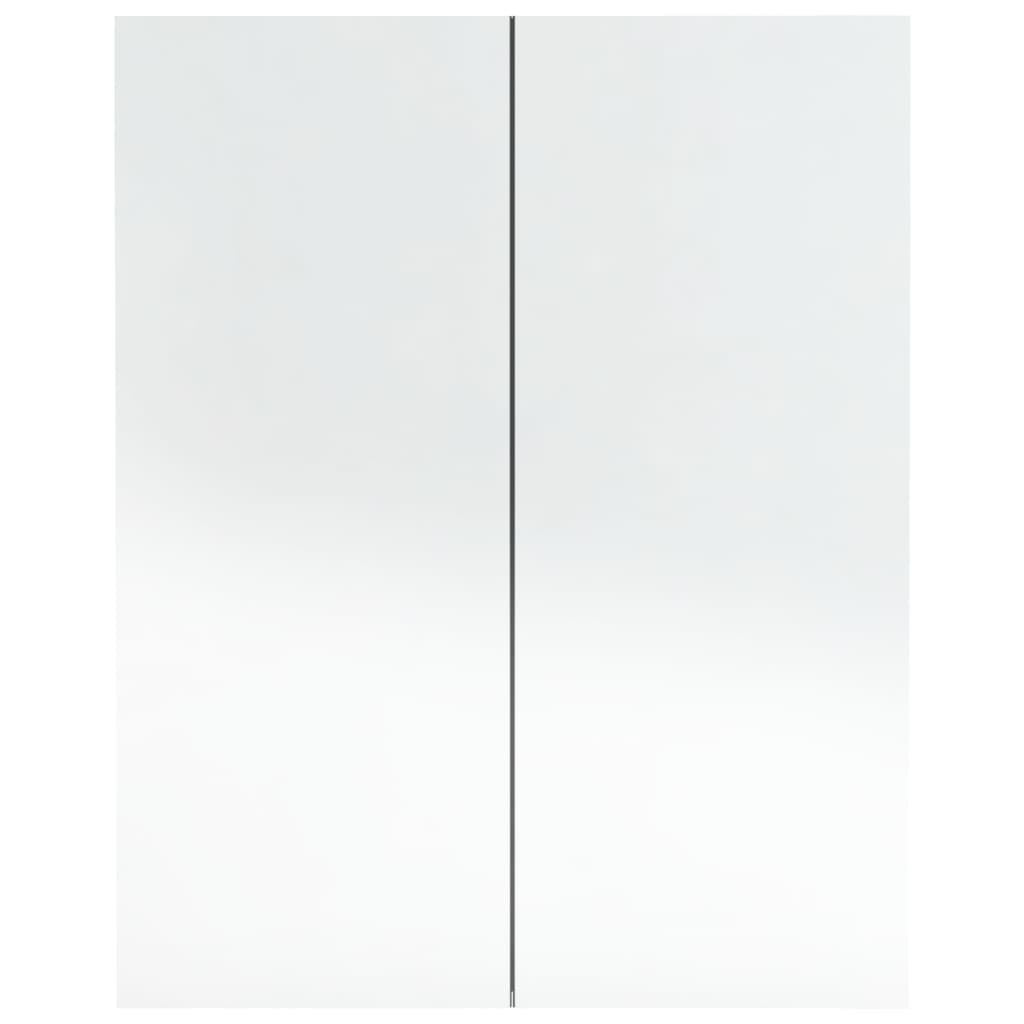 vidaXL vannitoa peegelkapp, 60 x 15 x 75 cm, MDF, hall
