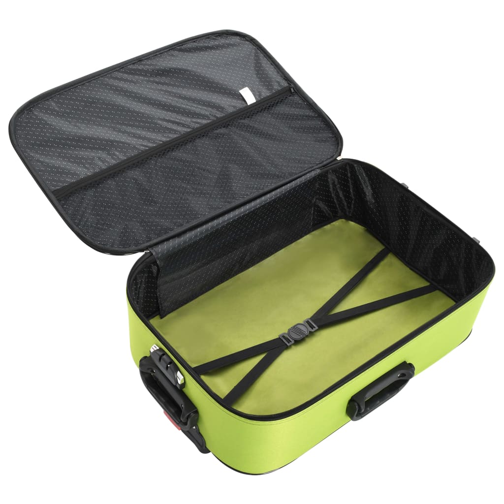 vidaXL pehmed kohvrid, 3 tk, roheline, oxford-kangas