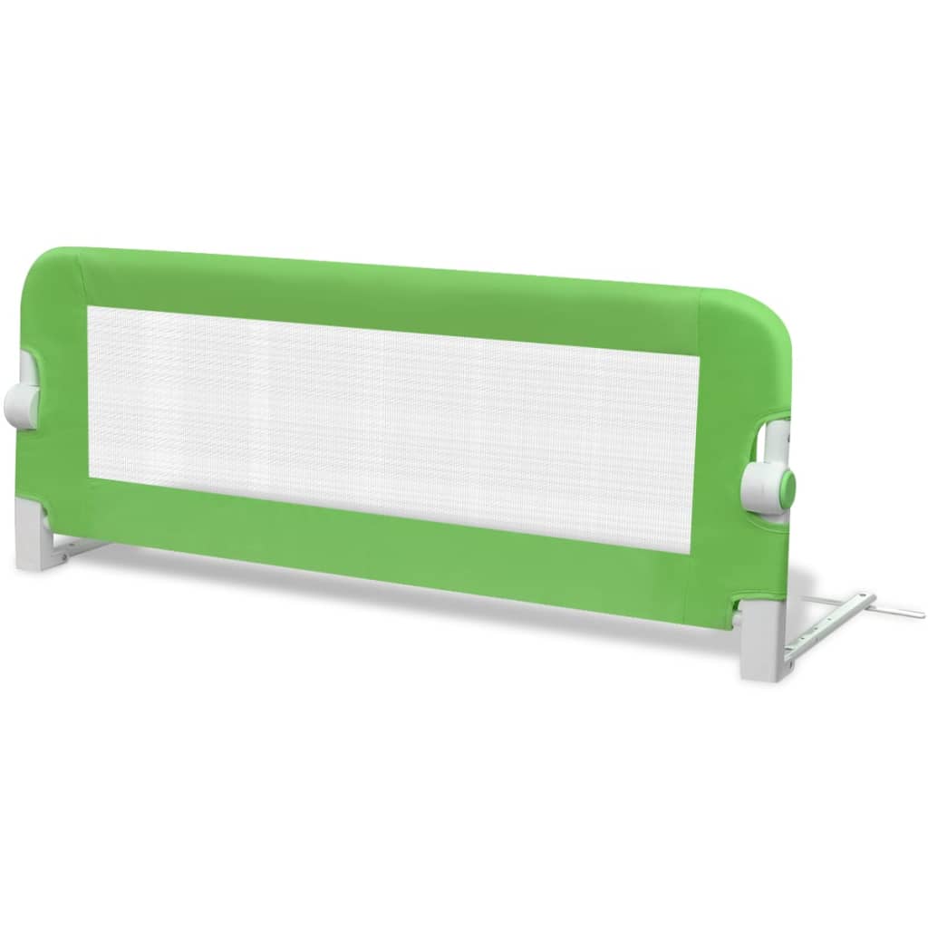 vidaXL voodiäär väikelapse voodile, 2 tk, 102 x 42 cm, roheline