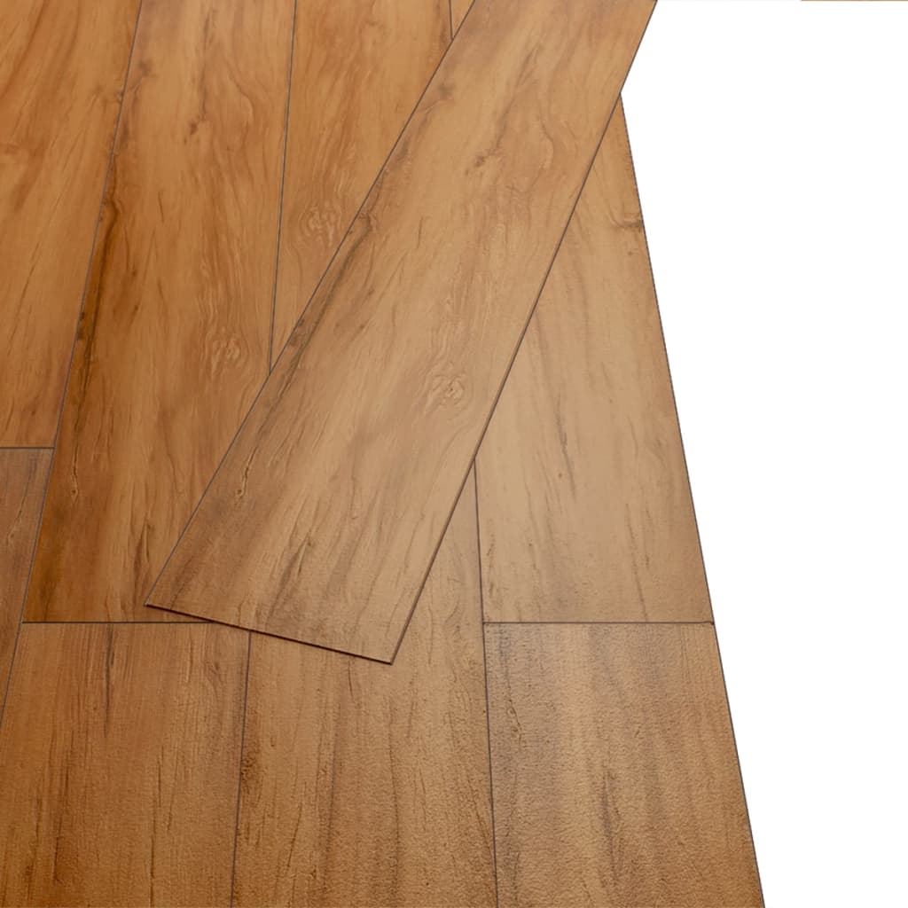 vidaXL iseliimuvad PVC põrandalauad 2,51 m², 2 mm, naturaalne jalakas