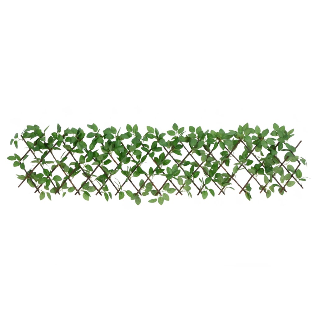 vidaXL kunst luuderohuga pikendatav võre 5 tk, roheline, 180 x 30 cm