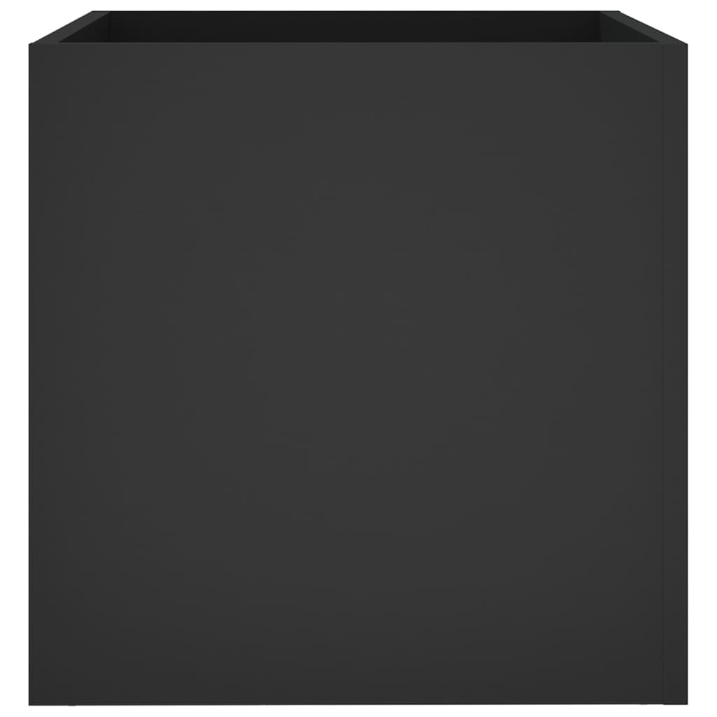 vidaXL taimekast, must, 40 x 40 x 40 cm, tehispuit