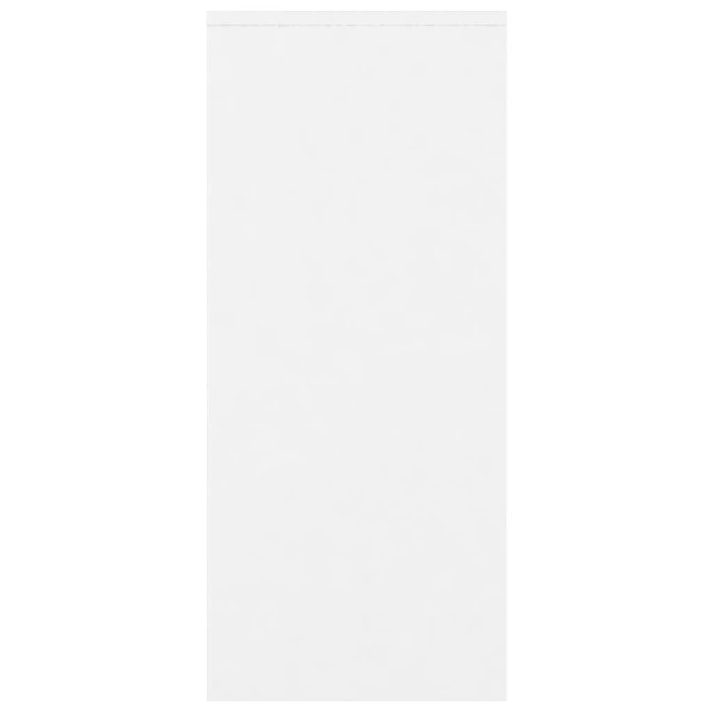 vidaXL puhvetkapp, valge, 102 x 33 x 75 cm, puitlaastplaat
