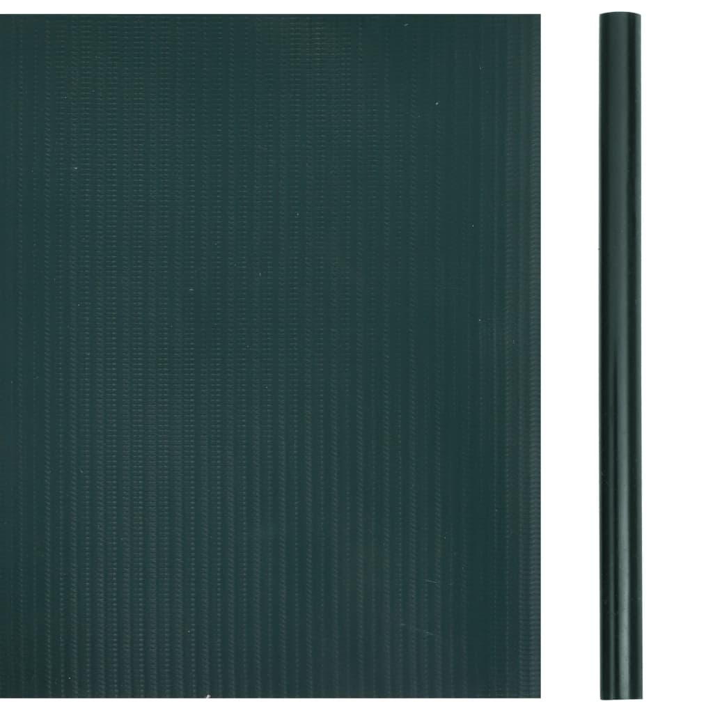 vidaXL aia privaatsuskate, 4 tk, PVC 35 x 0,19 m, matt roheline