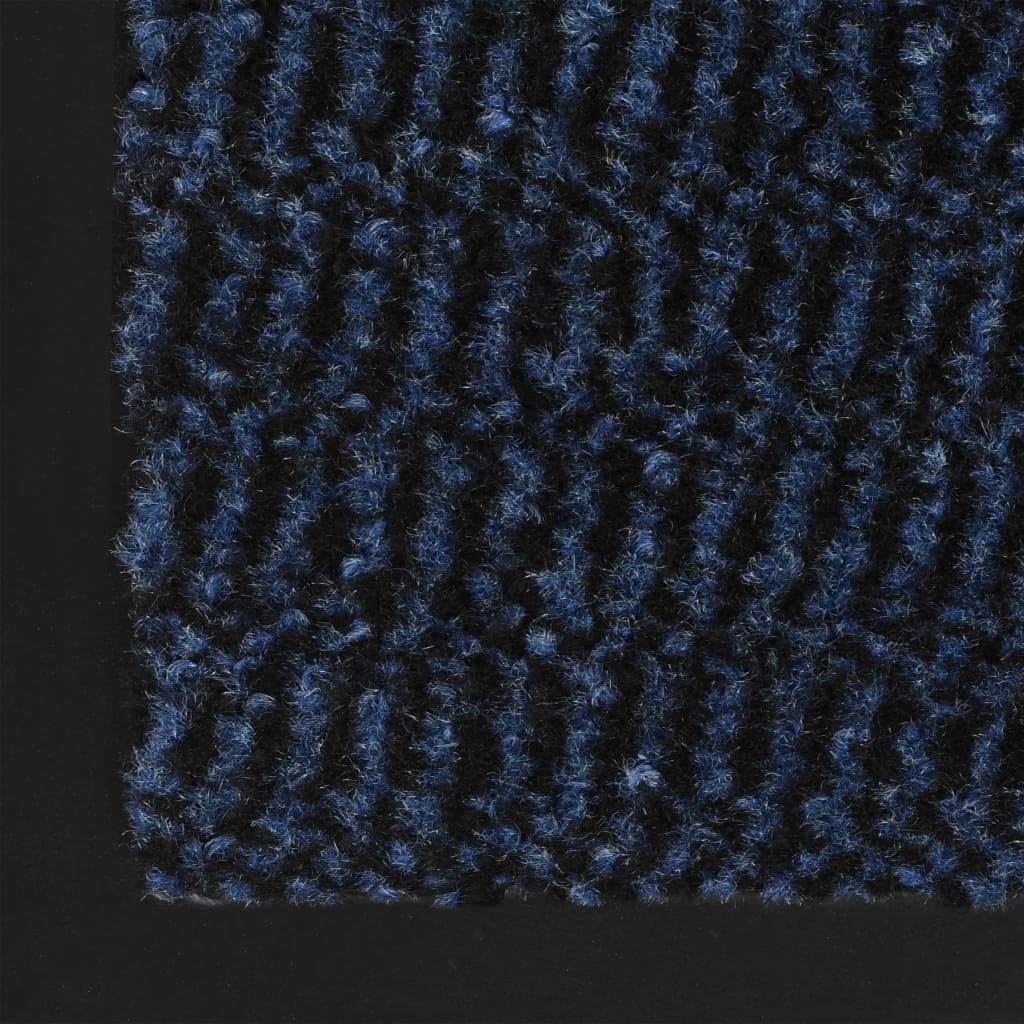 vidaXL uksematt, kandiline, 60 x 90 cm, sinine
