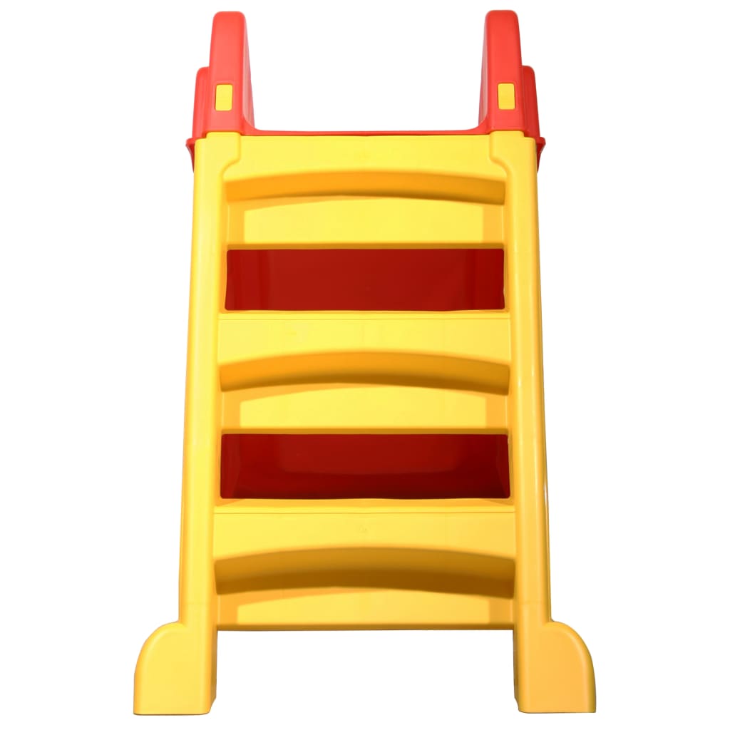 vidaXL kokkupandav liumägi lastele tuppa ja õue, punane ja kollane