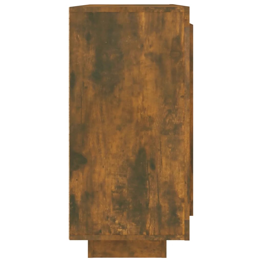 vidaXL puhvetkapp, suitsutatud tamm, 92 x 35 x 75 cm, tehispuit