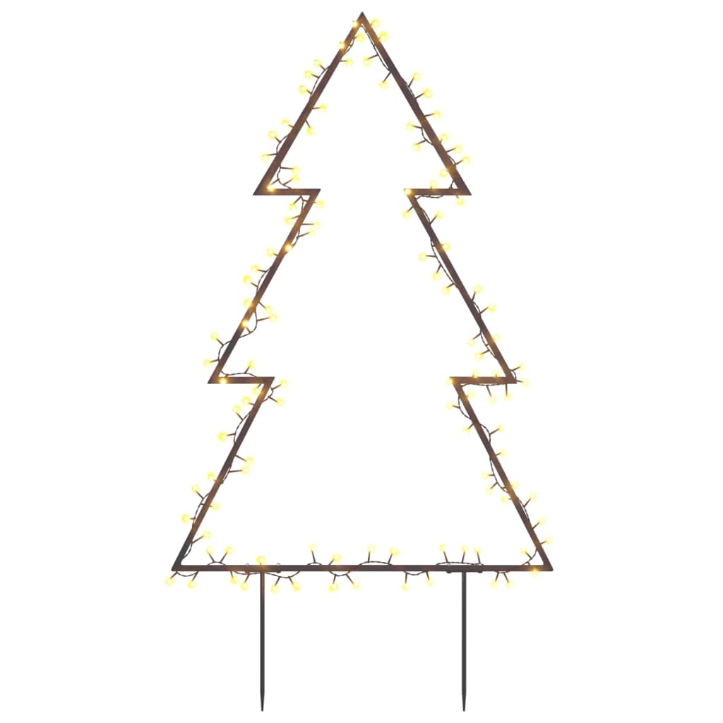 vidaXL jõulukaunistus puu 115 LEDi, 90 cm