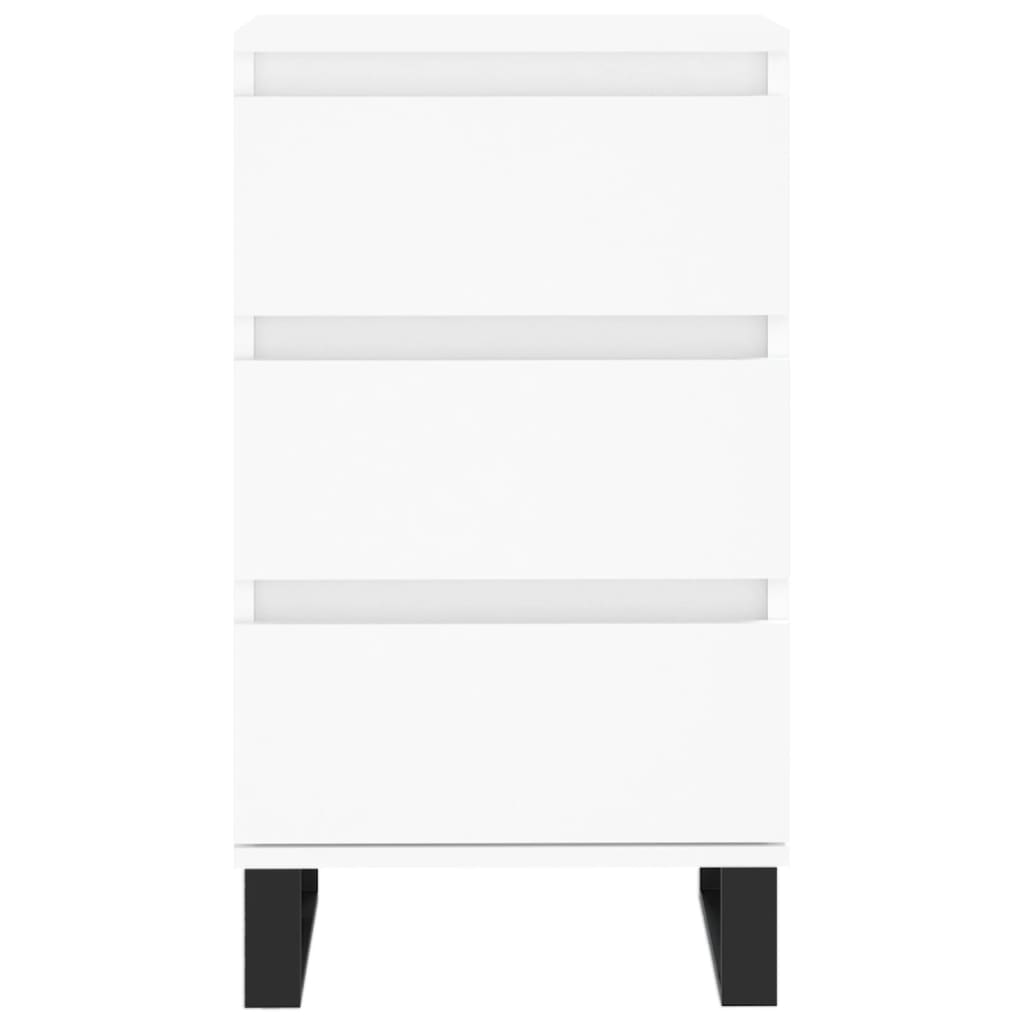 vidaXL puhvetkapp, valge, 40 x 35 x 70 cm, tehispuit