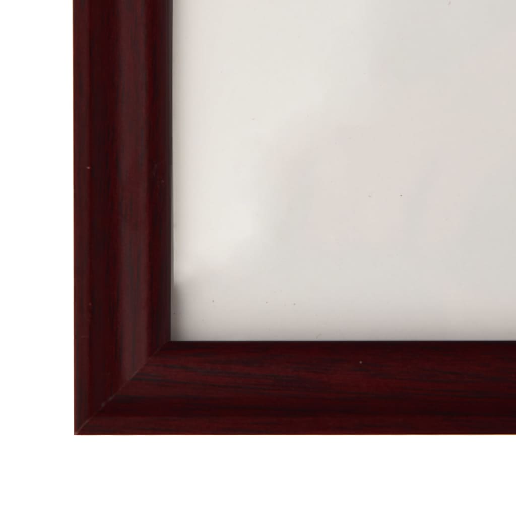 vidaXL pildiraami kollaaž 5 tk, seinale/lauale, tumepunane, 59,4x84 cm