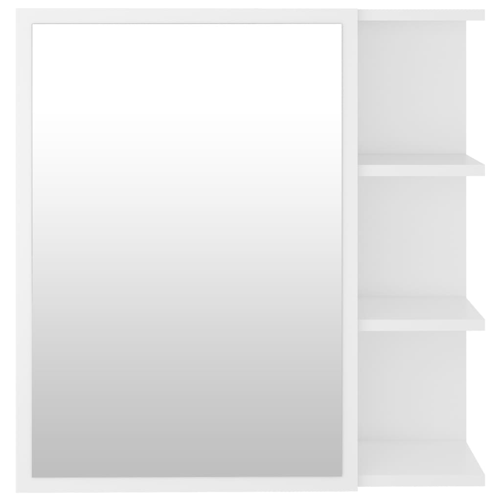 vidaXL vannitoa peeglikapp valge 62,5x20,5x64 cm puitlaastplaat