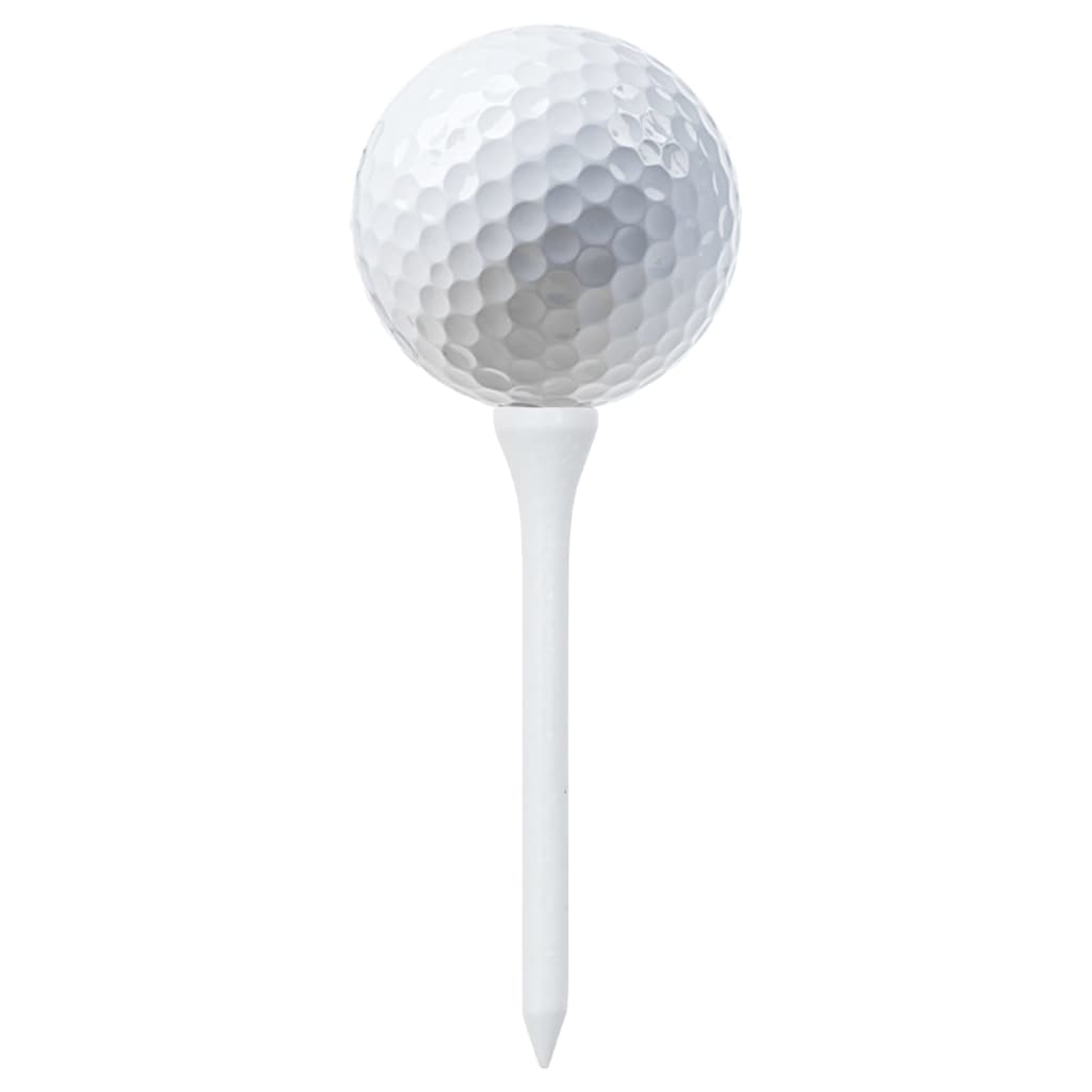 vidaXL golfi avalöögitikud 1000 tk, valge, 54 mm, bambus