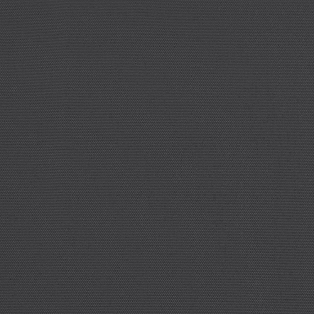 vidaXL päikesevari alumiiniumpostiga, 270 cm, must
