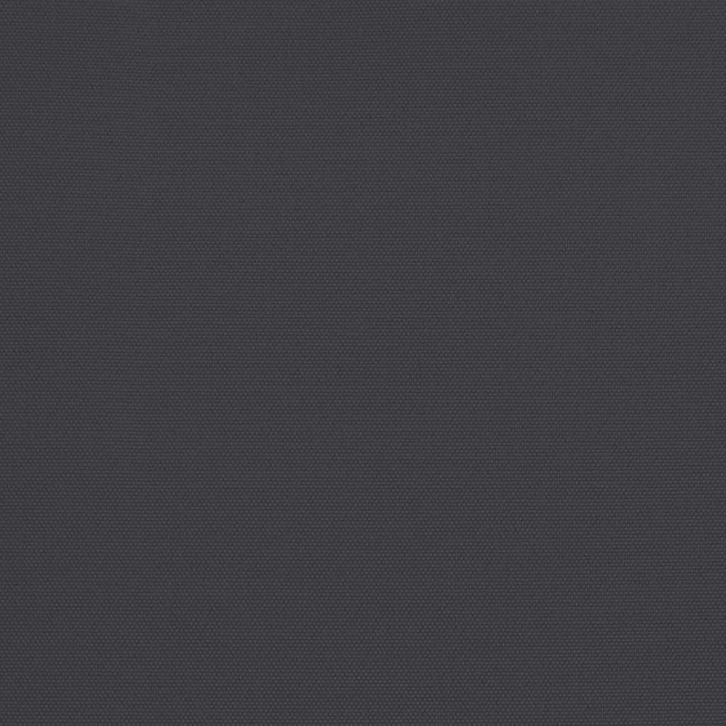 vidaXL päikesevari alumiiniumpostiga, 180 x 110 cm, must