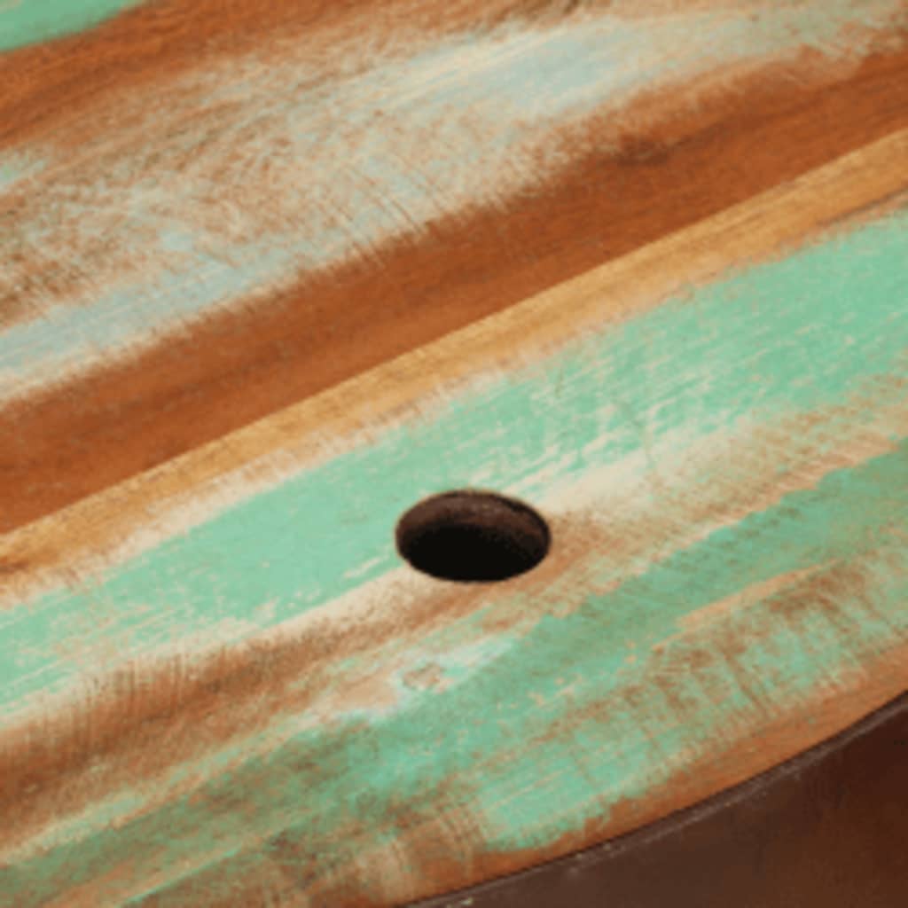 vidaXL kaheosaline kausikujuliste kohvilaudade komplekt, taastatud puidust