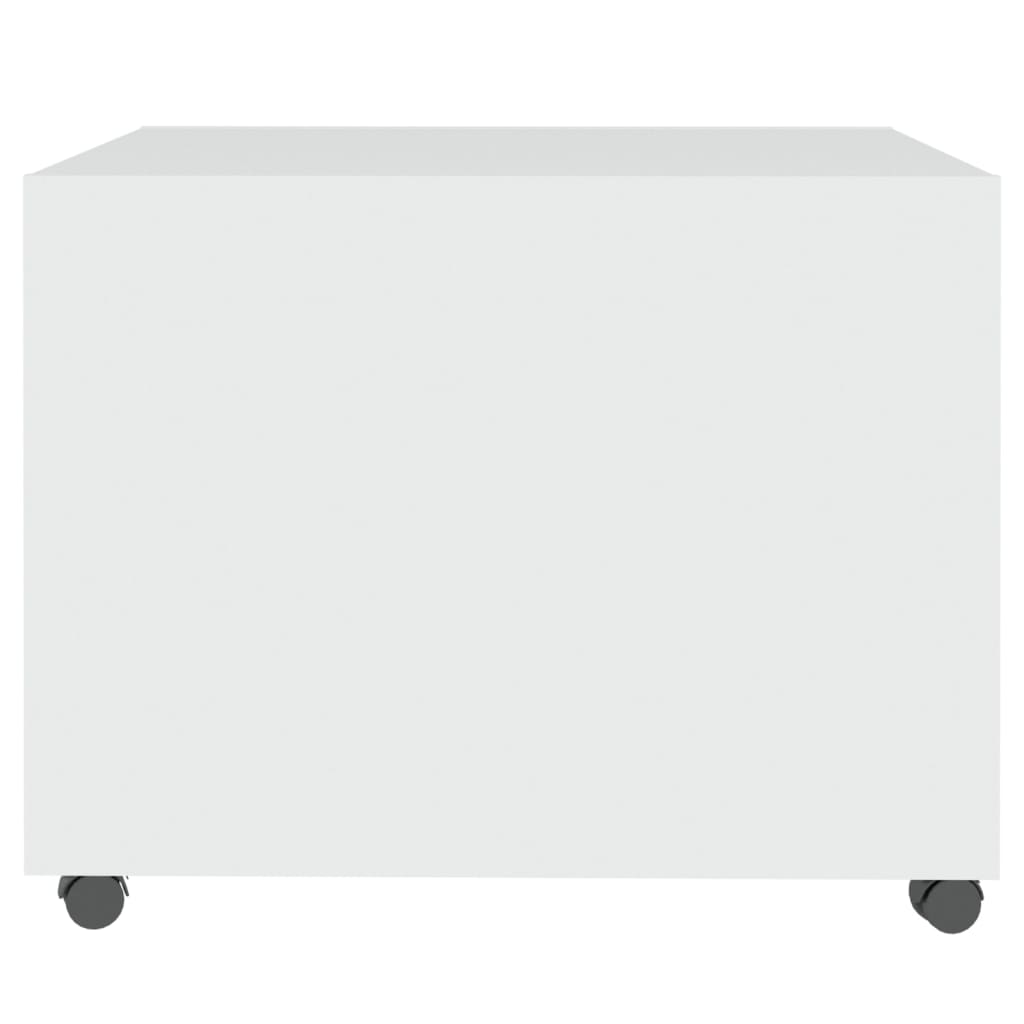 vidaXL kohvilaud, valge, 55x55x40 cm, tehispuit