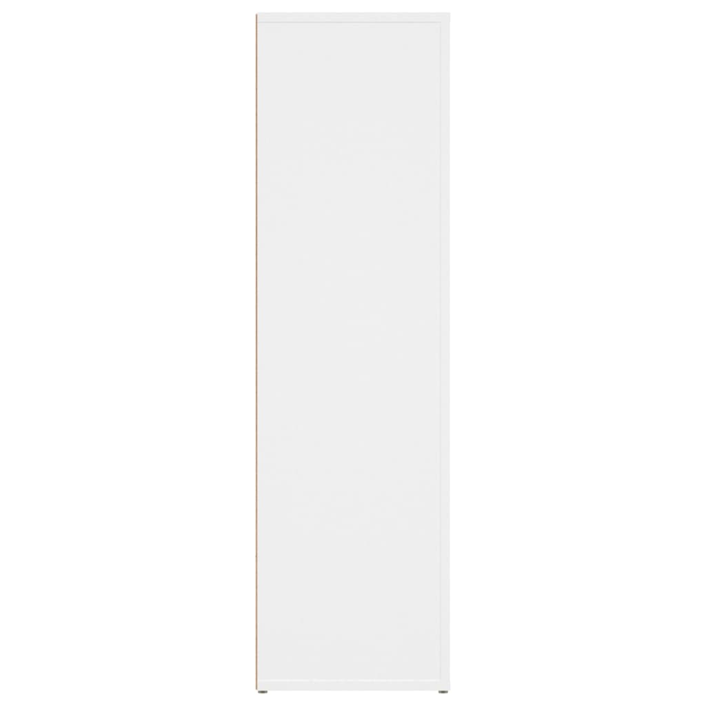 vidaXL puhvetkapp, valge, 80 x 30 x 106 cm, tehispuit