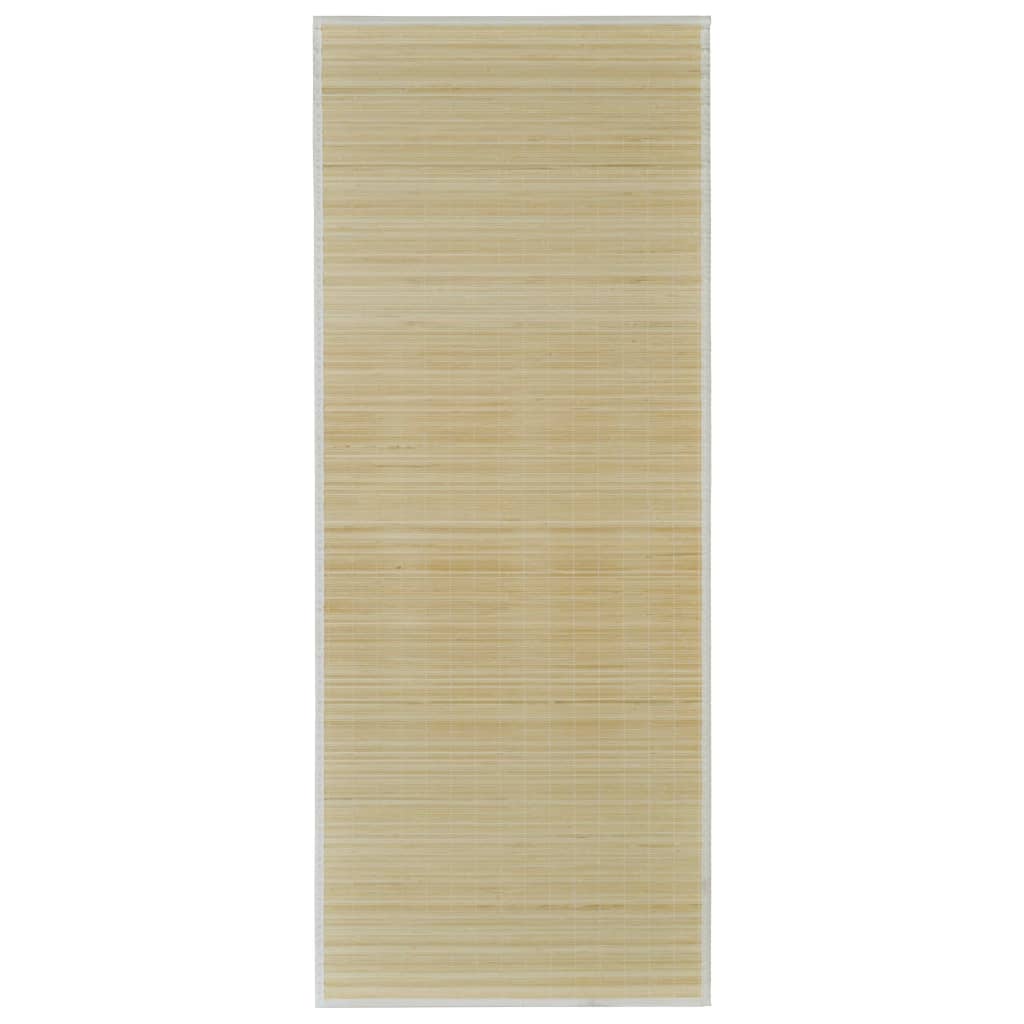 Ristkülikukujuline naturaaltoonis bambusvaip 150 x 200 cm