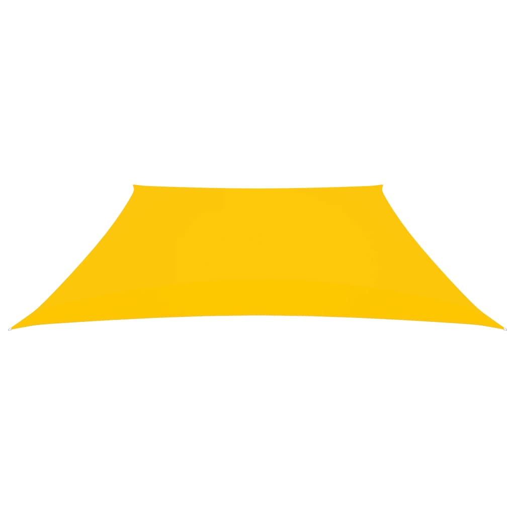 vidaXL oxford-kangast päikesepuri trapets, 3/5x4 m, kollane