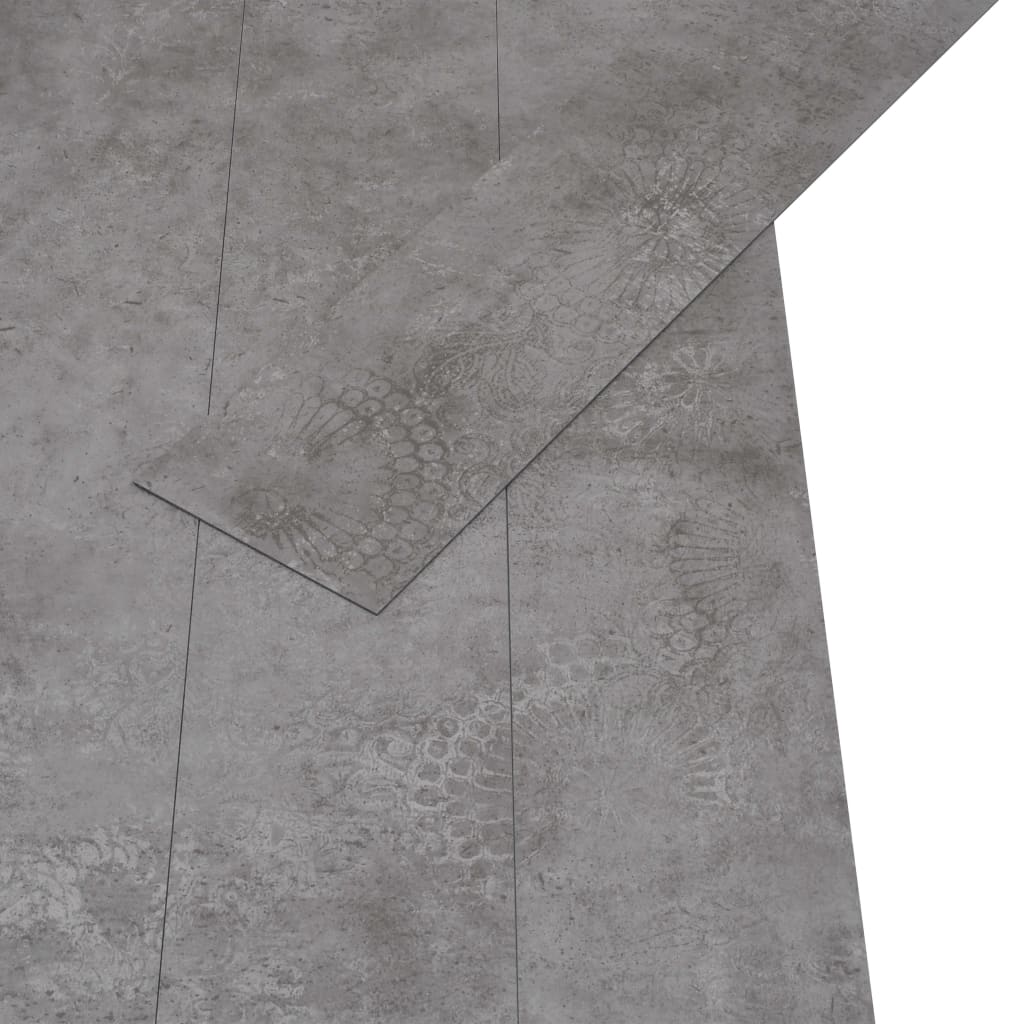 vidaXL iseliimuvad PVC-põrandaplaadid 5,21 m², 2 mm, betoonhall