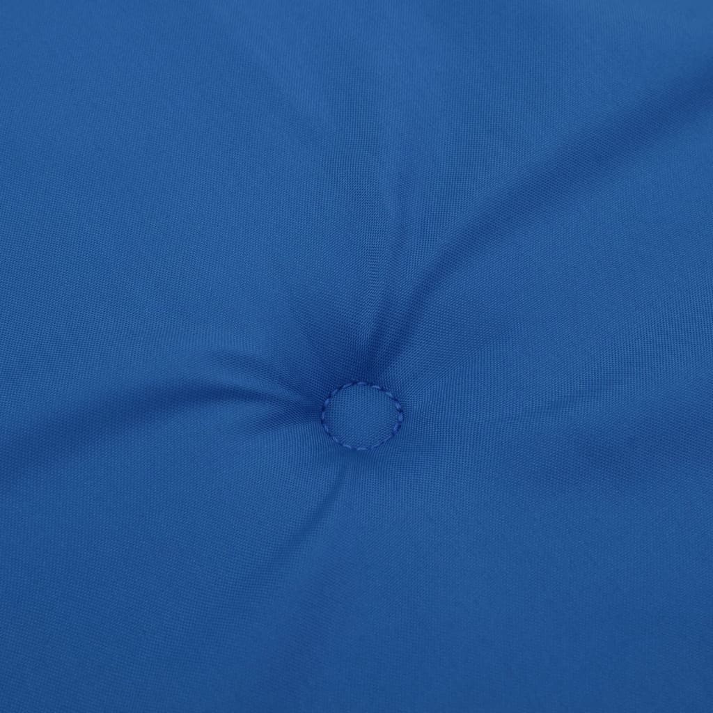 vidaXL aiatooli istmepadjad 4 tk, sinine, 50x50x3 cm, kangas