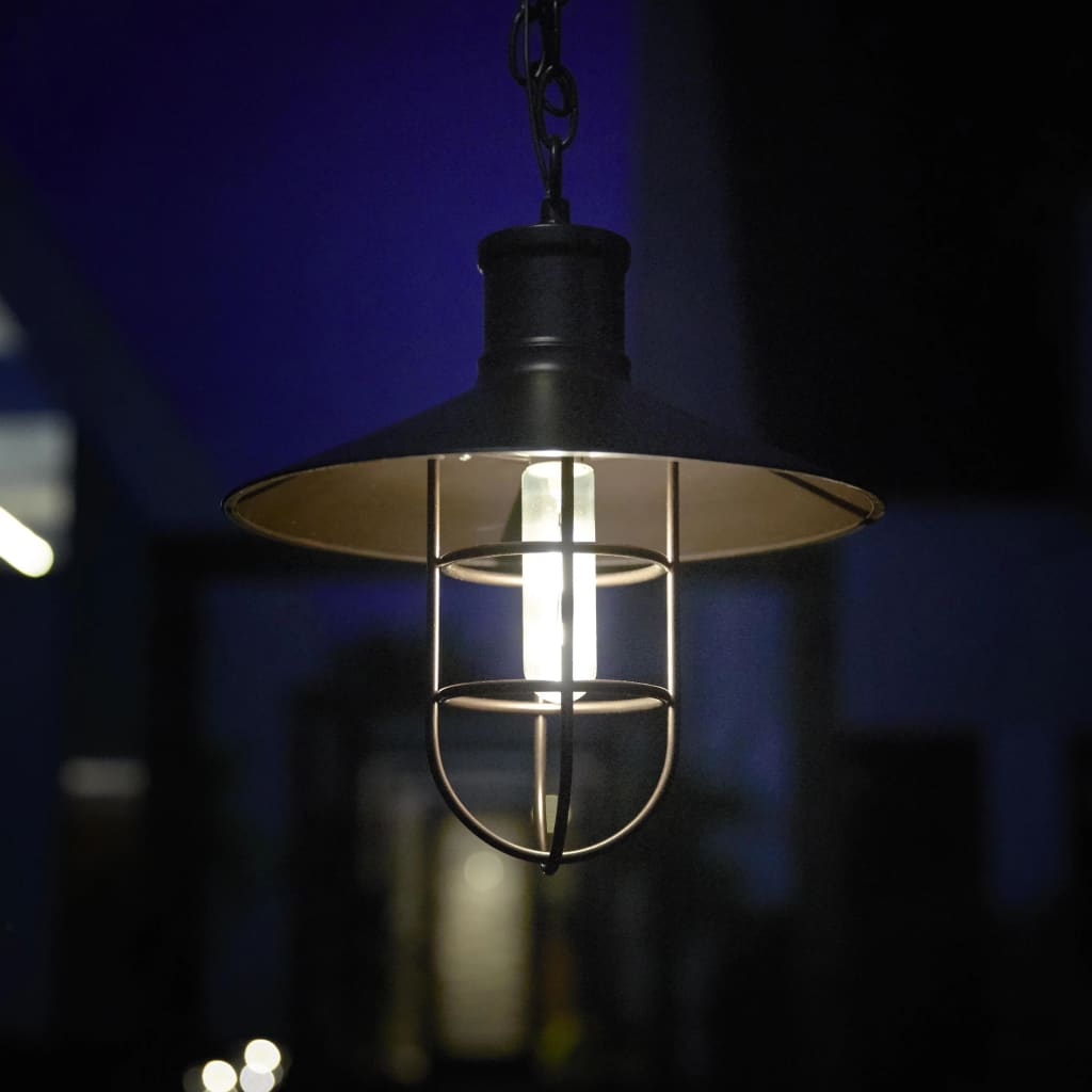 Luxform päikesetoitel LED-aialamp "Caledon", tume pronks
