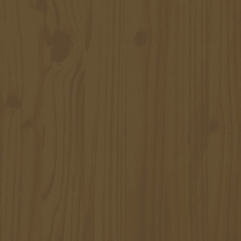 vidaXL küttepuude alus, meekarva, 47 x 39,5 x 48 cm, männipuit