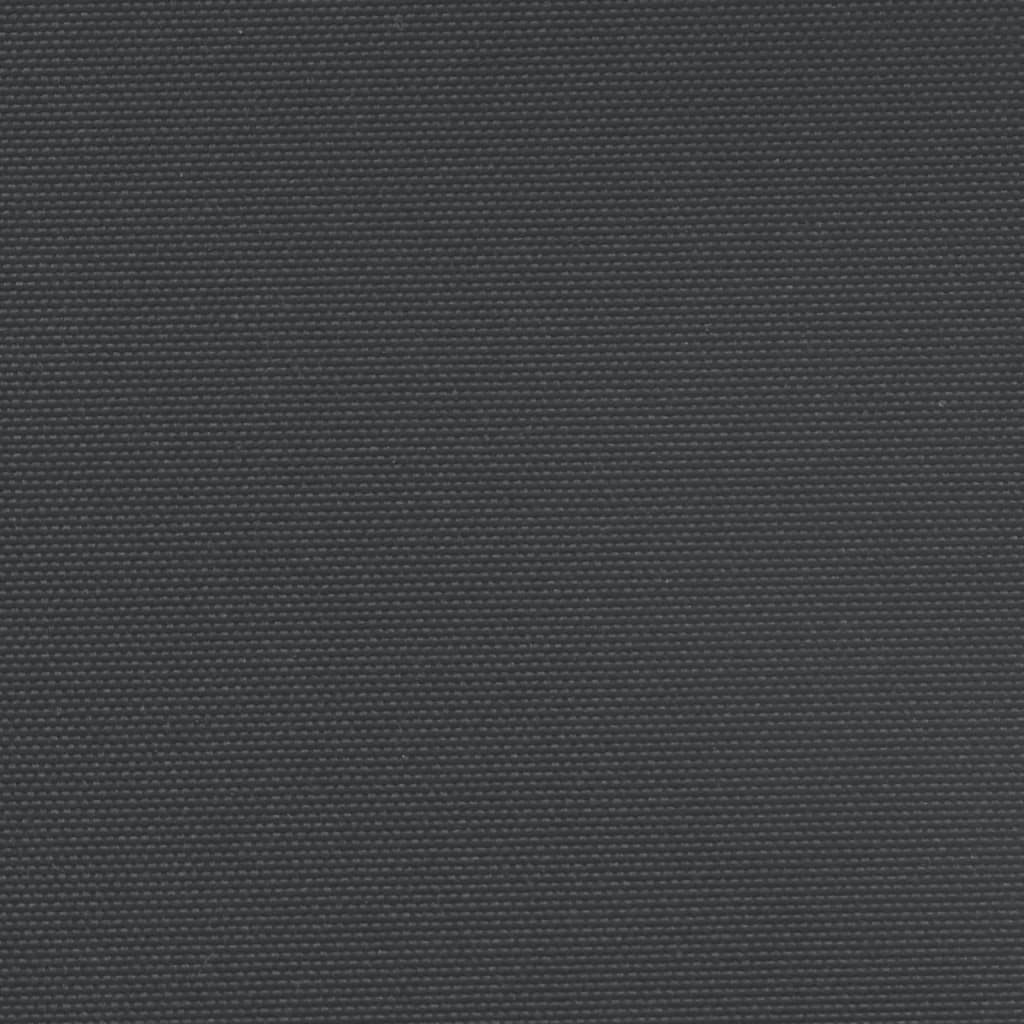 vidaXL lahtitõmmatav külgsein, must, 220 x 600 cm