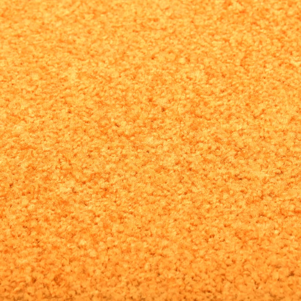 vidaXL uksematt pestav, oranž, 60 x 90 cm