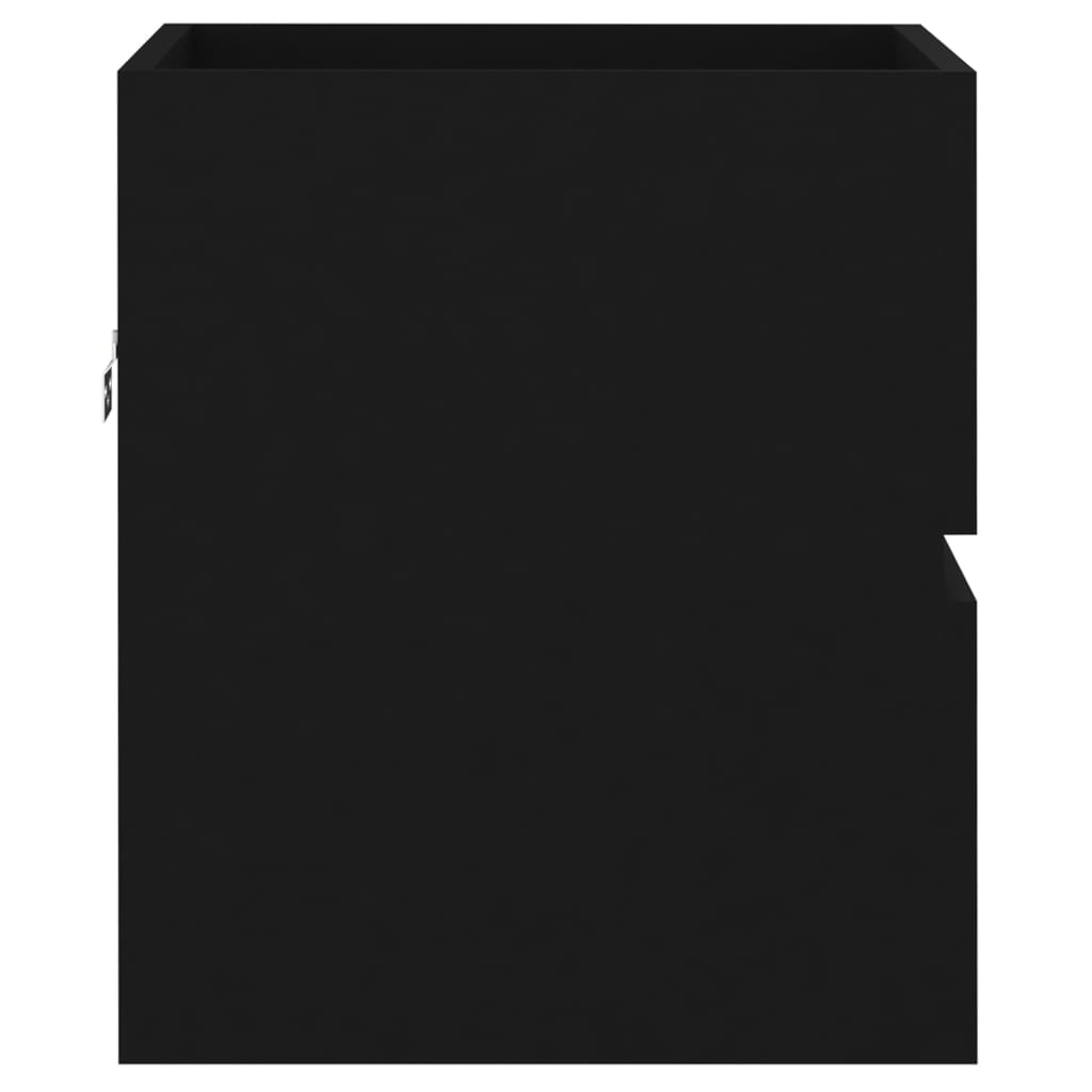 vidaXL valamukapp, must, 41 x 38,5 x 45 cm, puitlaastplaat