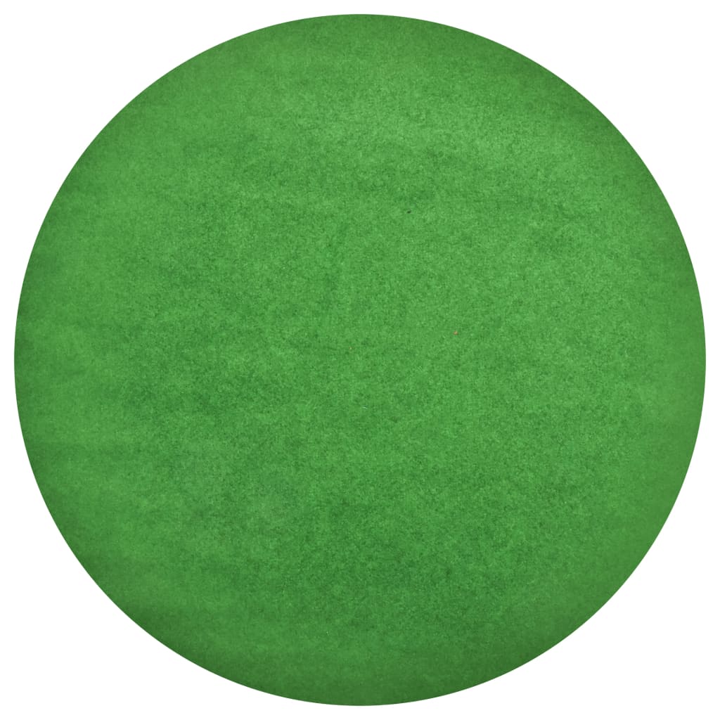 vidaXL naastudega kunstmuru läbimõõt 170 cm, roheline, ümmargune