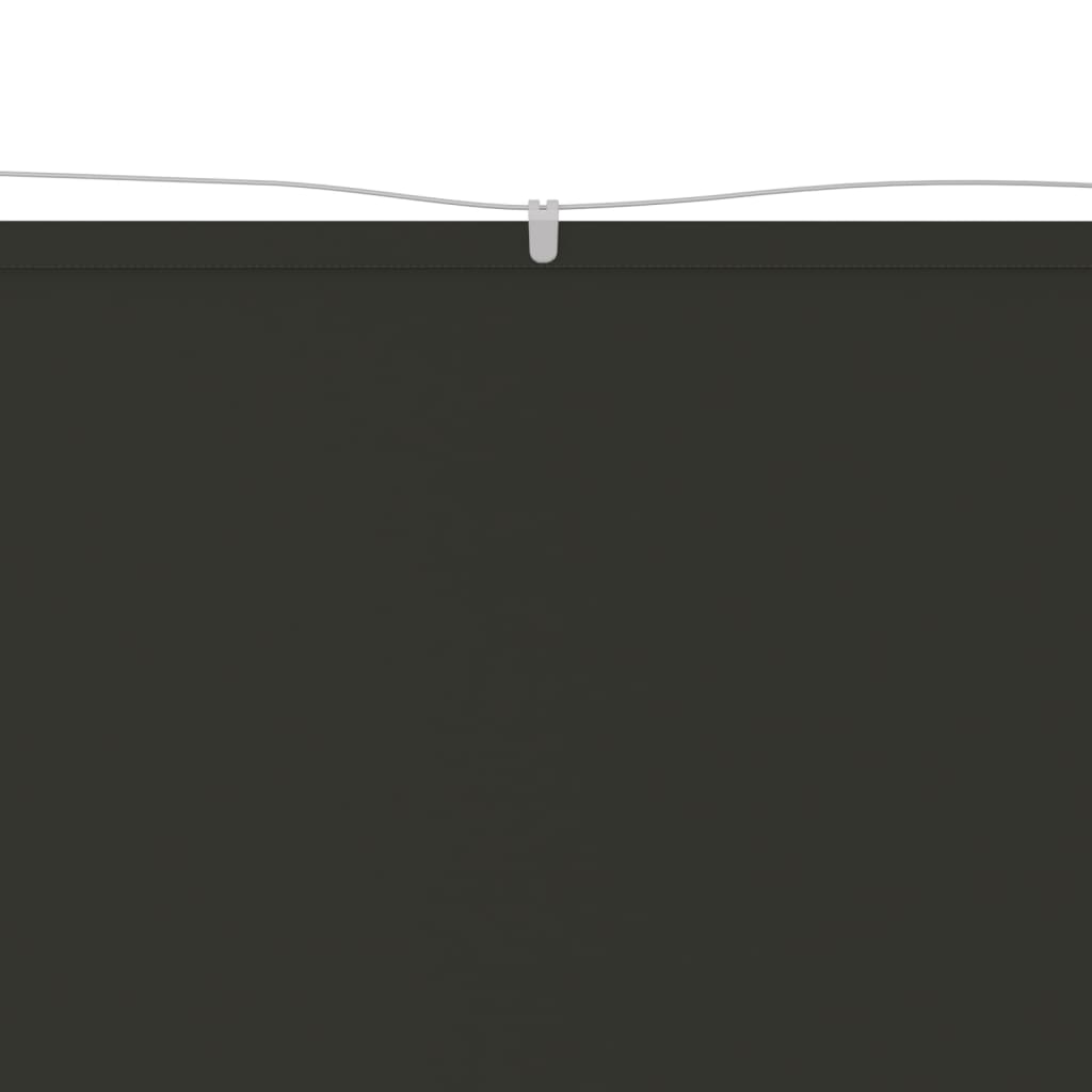 vidaXL vertikaalne varikatus antratsiit 140x600 cm Oxfordi kangas
