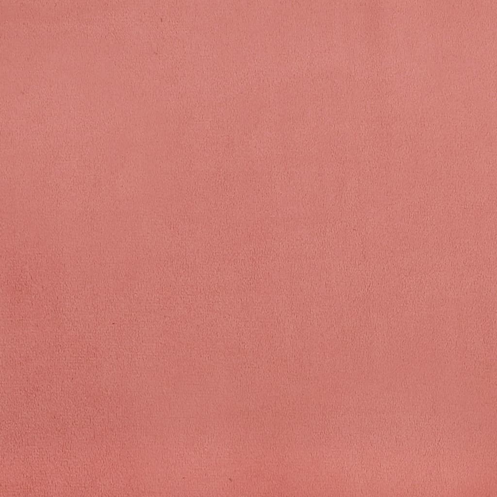 vidaXL seinapaneelid 12 tk, roosa, 30 x 15 cm, samet, 0,54 m²