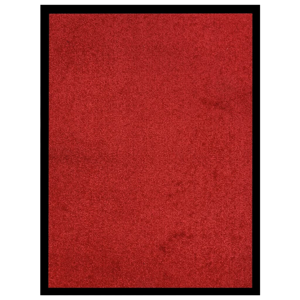vidaXL uksematt, punane, 40 x 60 cm