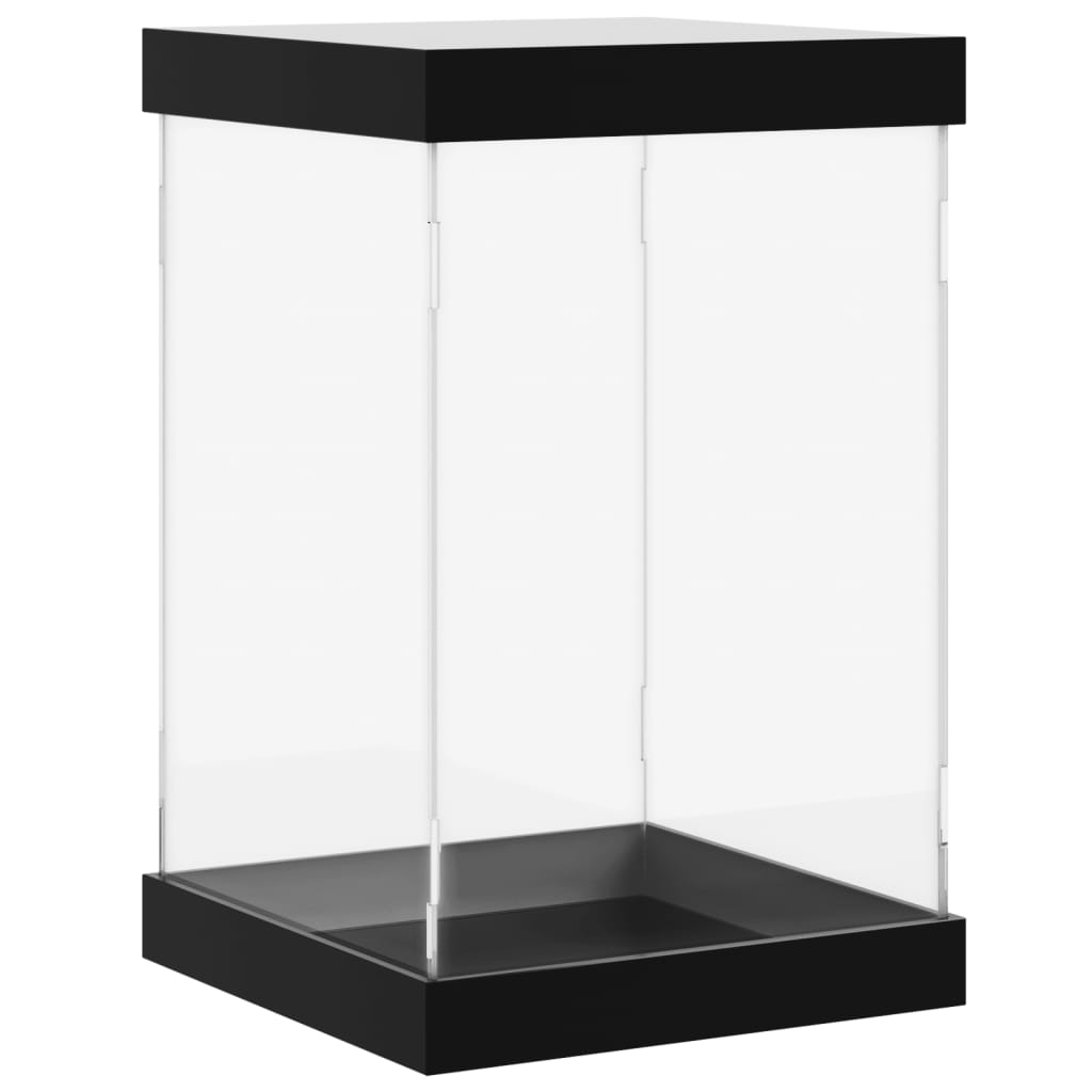vidaXL vitriinkast, läbipaistev, 14x14x22 cm, akrüül