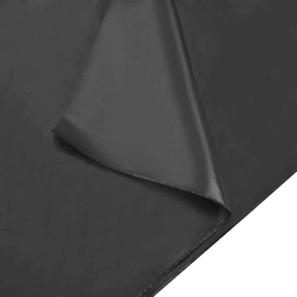 vidaXL liivakasti vooder, must, 100x100 cm