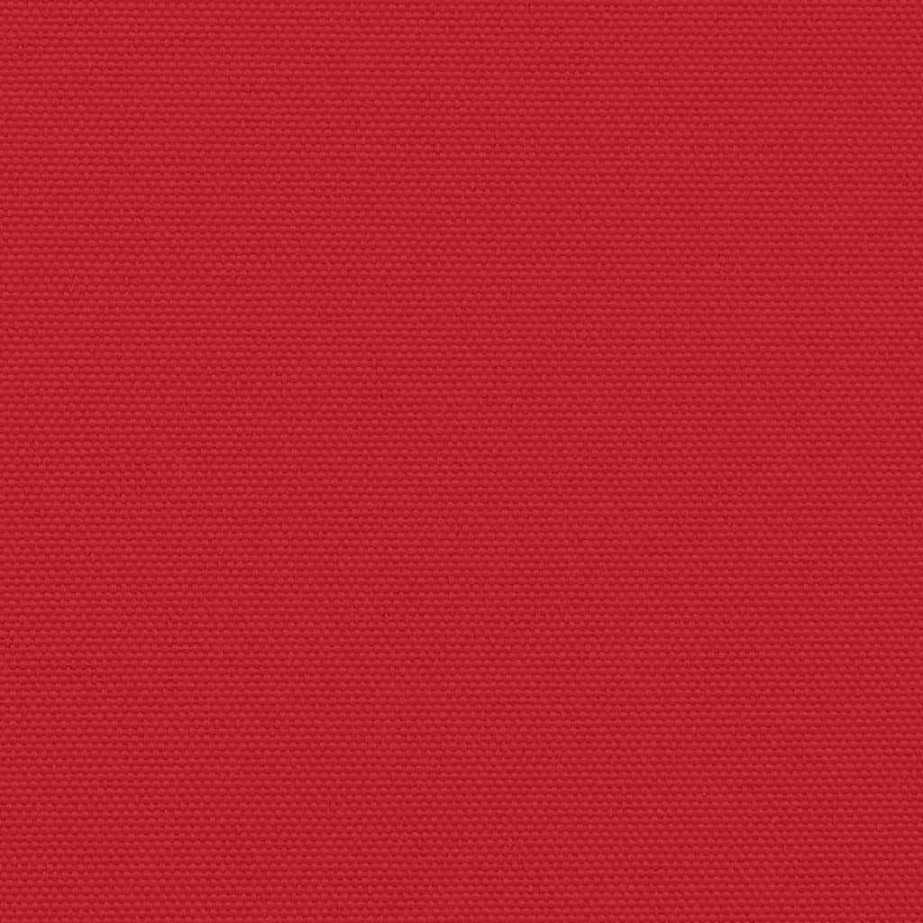 vidaXL lahtitõmmatav külgsein, punane, 180 x 1000 cm